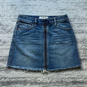 Free People Denim Skirt